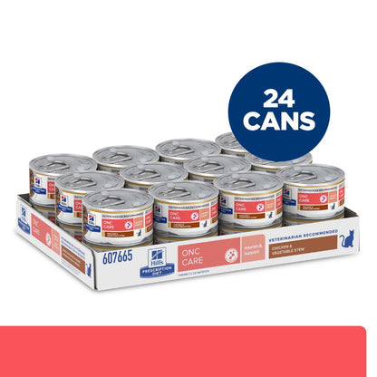 Hills Prescription Diet ONC Care Chicken & Vegetable Stew Canned Cat Food