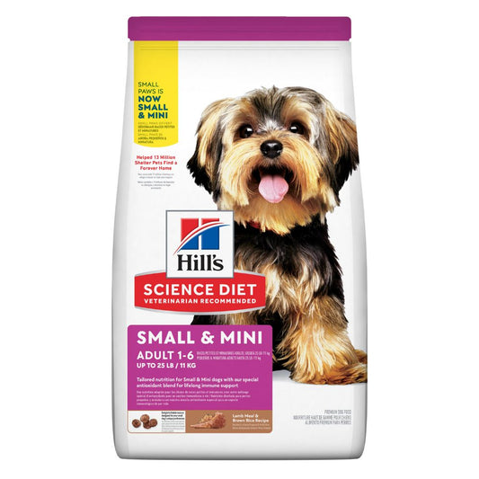 Hills Science Diet Adult Small and Mini Lamb And Rice Dry Dog Food