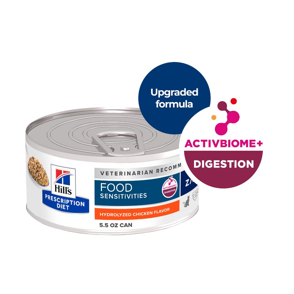 Hills Prescription Diet z/d Skin and Food Sensitivities Canned Cat...