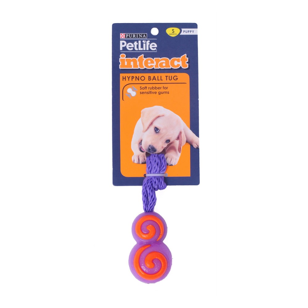 Purina Petlife Hypno Ball Tug Small