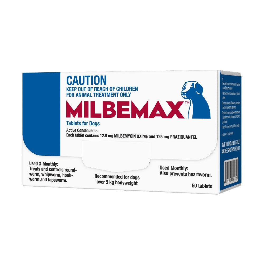 Milbemax Allwormer Dog Over 5kg