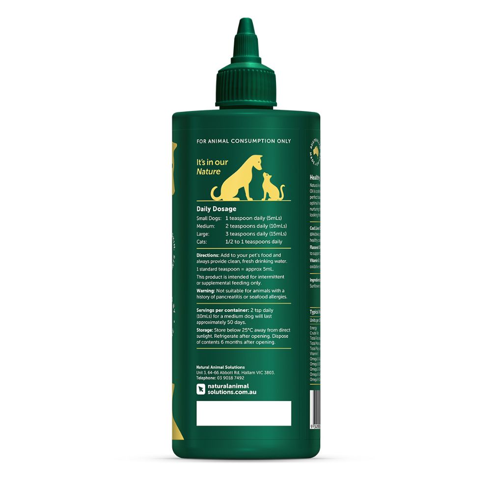 Natural Animal Solutions Omega Oil