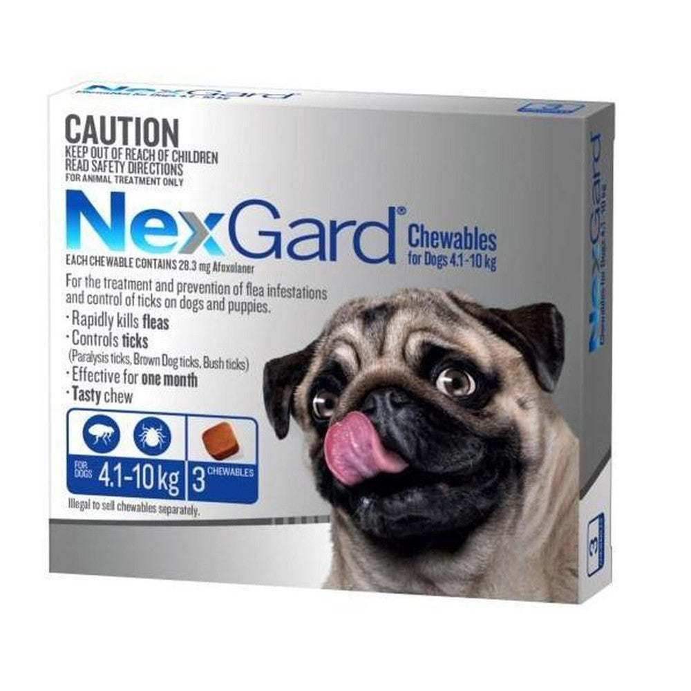 NexGard Small 4-10kg Blue