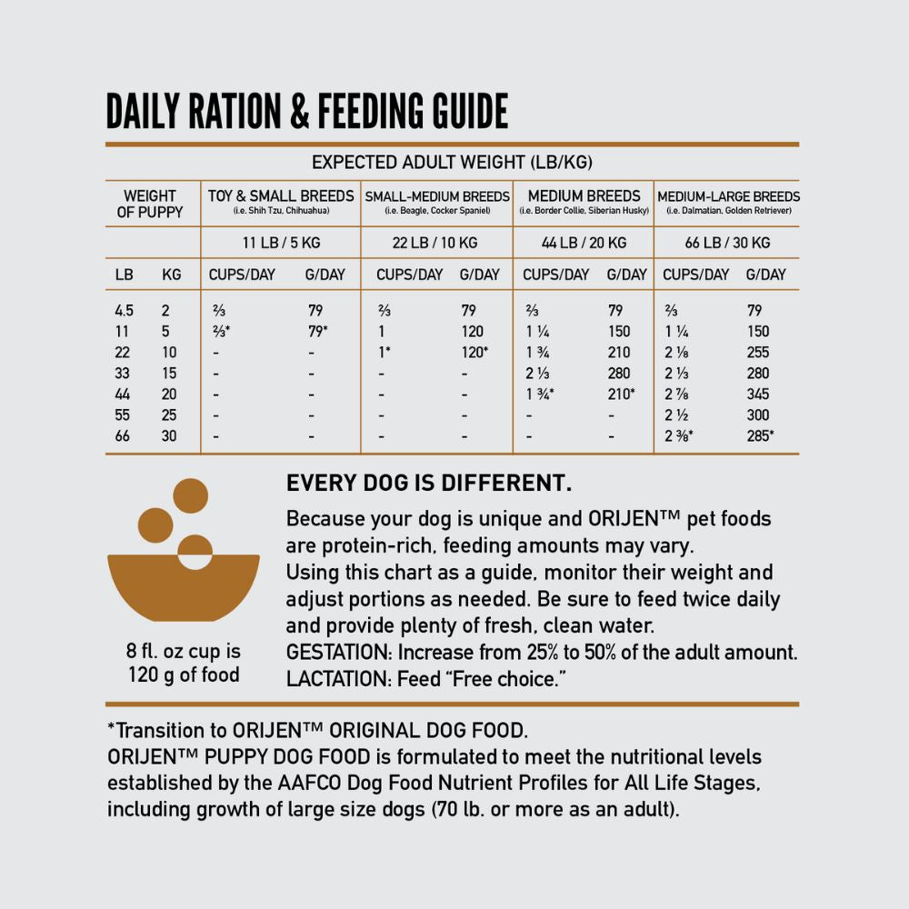 Orijen Puppy Dry Food