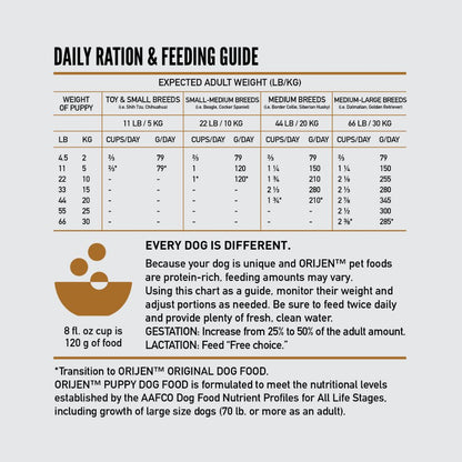 Orijen Puppy Dry Food