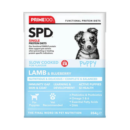 Prime100 SPD Slow Cooked Lamb & Blueberry Wet Puppy Food