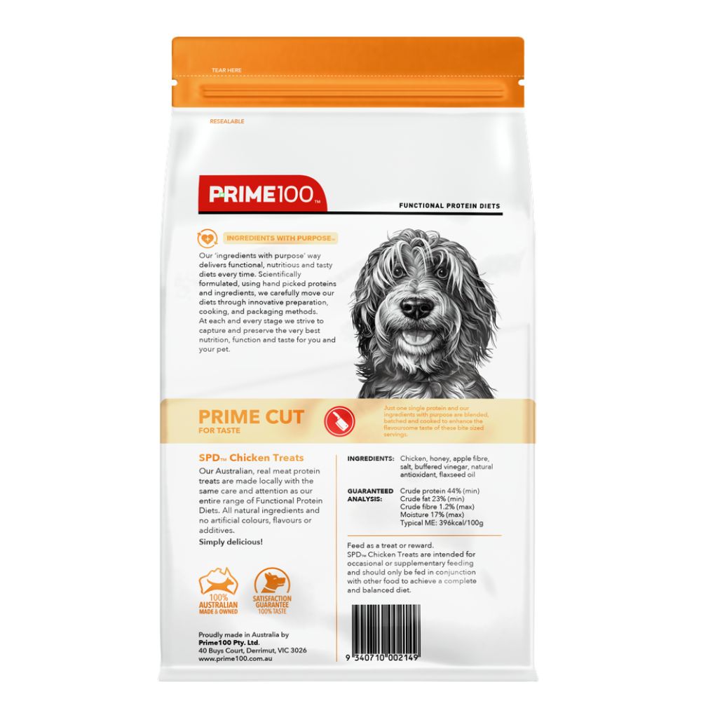 Prime100 SPD Prime Cut Chicken Dog Treats