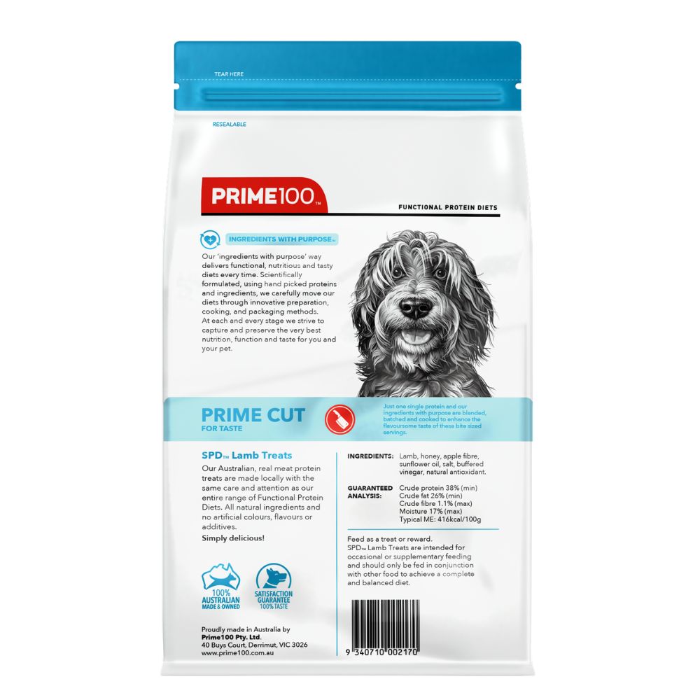 Prime100 SPD Prime Cut Lamb Dog Treats