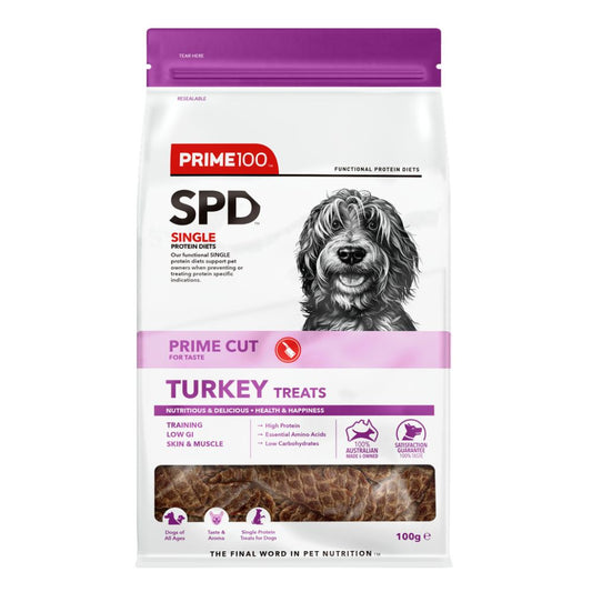 Prime100 SPD Prime Cut Turkey Dog Treats