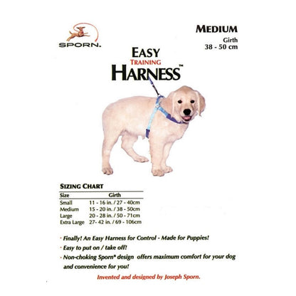 Sporn Puppy Easy Training Harness Pink