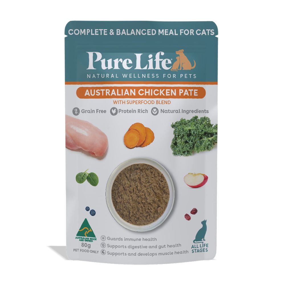 PureLife Australian Chicken Pate Wet Cat Food