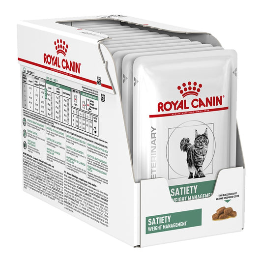 Royal Canin Veterinary Diet Feline Satiety Pouches