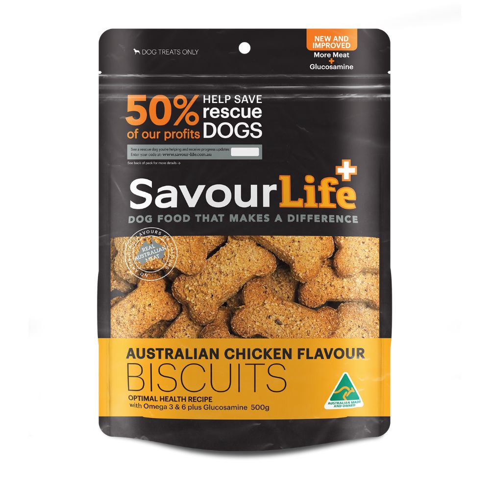 SavourLife Natural Treats Australian Chicken Flavour Biscuits