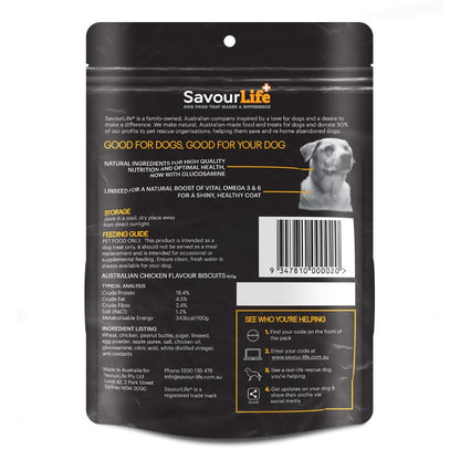 SavourLife Natural Treats Australian Chicken Flavour Biscuits