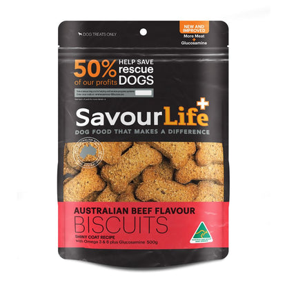 SavourLife Natural Treats Australian Beef Flavour Biscuits