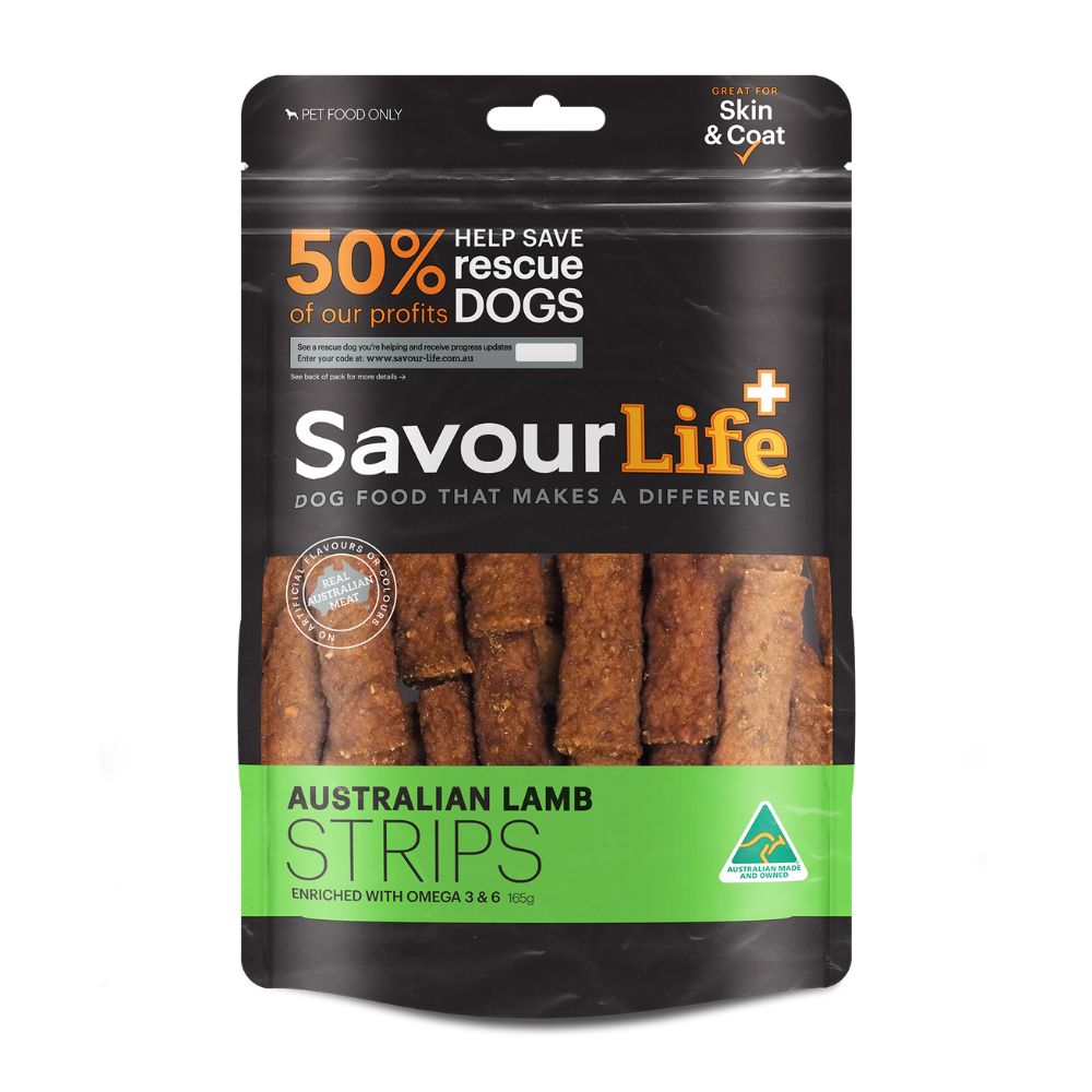 SavourLife Natural Treats Australian Lamb Strips