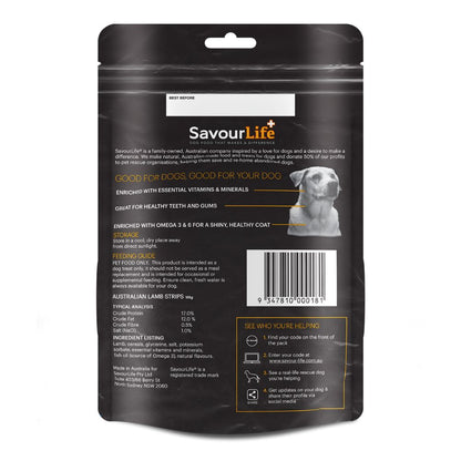 SavourLife Natural Treats Australian Lamb Strips