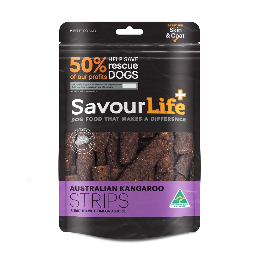 SavourLife Natural Treats Australian Kangaroo Strips