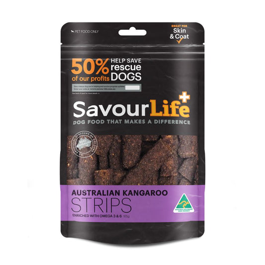 SavourLife Natural Treats Australian Kangaroo Strips