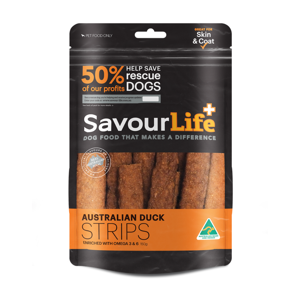 SavourLife Natural Treats Australian Duck Strips