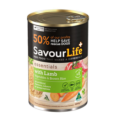 SavourLife Essentials Adult Lamb with Vegetables Wet Food Cans