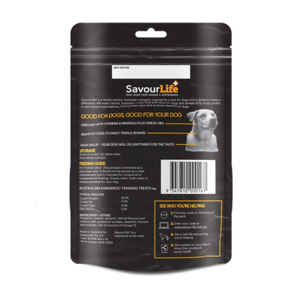 SavourLife Natural Treats Australian Kangaroo Training Treats
