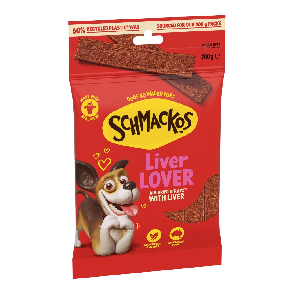 Schmackos Strapz with Liver