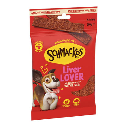 Schmackos Strapz with Liver
