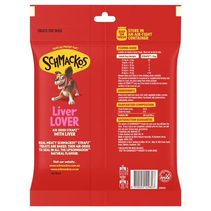 Schmackos Strapz with Liver