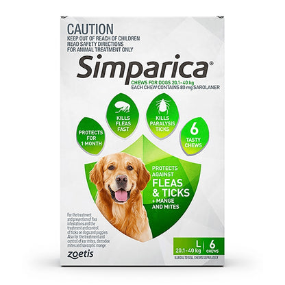 Simparica Large 20.1-40kg