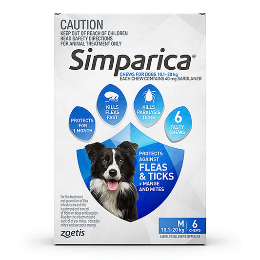 Simparica Medium 10.1-20kg