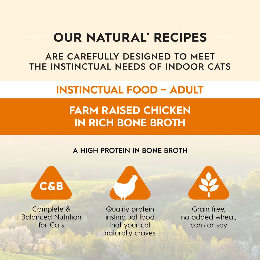 Trilogy Farm Raised Chicken in Bone Broth Canned Cat Food