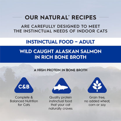 Trilogy Wild Salmon in Bone Broth Canned Cat Food