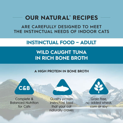 Trilogy Wild Tuna in Bone Broth Canned Cat Food