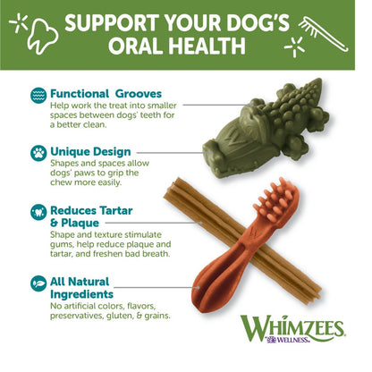 Whimzees Variety Value Box Medium Breed Dental Treats