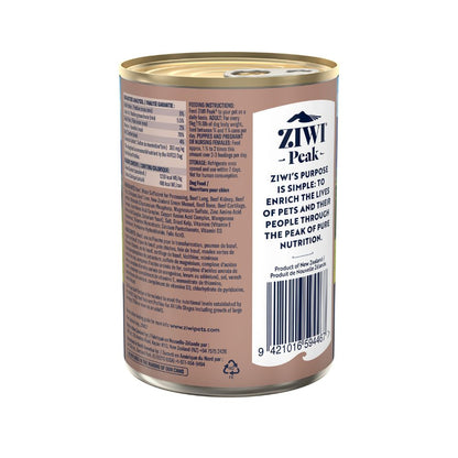 Ziwi Peak Adult Beef Canned Dog Food