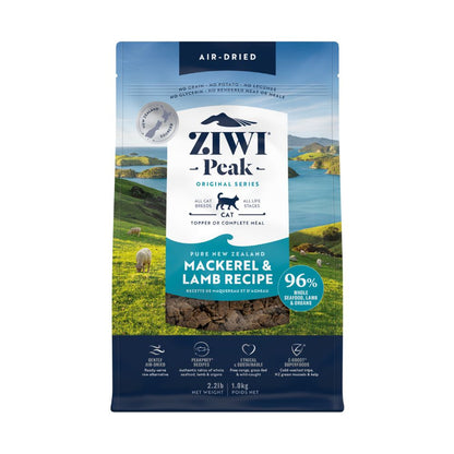 Ziwi Peak Air Dried Mackerel and Lamb Dry Cat Food