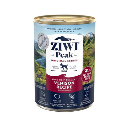 Ziwi Peak Adult Venison Canned Dog Food