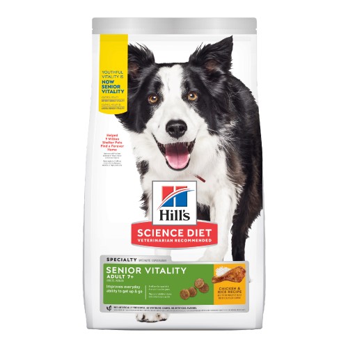 hill's science diet senior vitality dry dog food