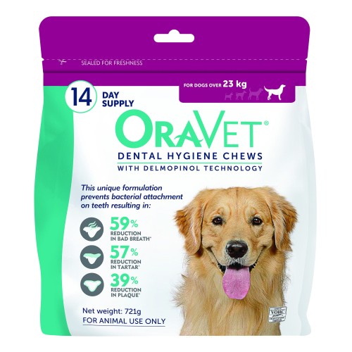 Oravet shop dog chews