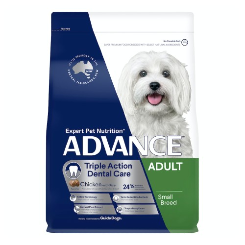 advance dog food dental