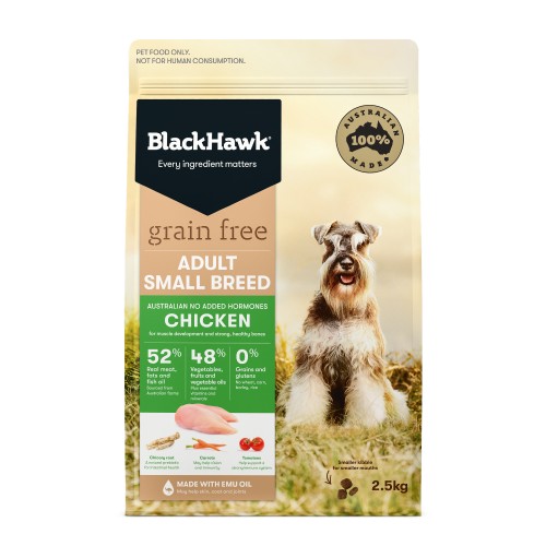 Black Hawk Dog Food Small Breed Adult Grain Free Chicken Jumbo Pets